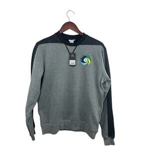 New York Cosmos Sweatshirt Small Women’s Gray Inaria Soccer Futbol Blokecore NEW